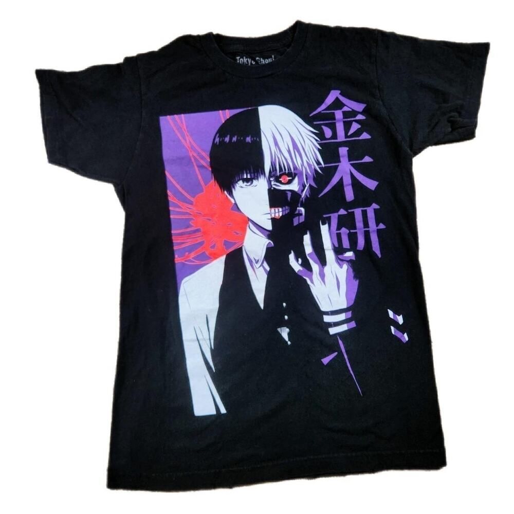 Tokyo Ghoul Ken Kaneki Split Face Anime T-shirt